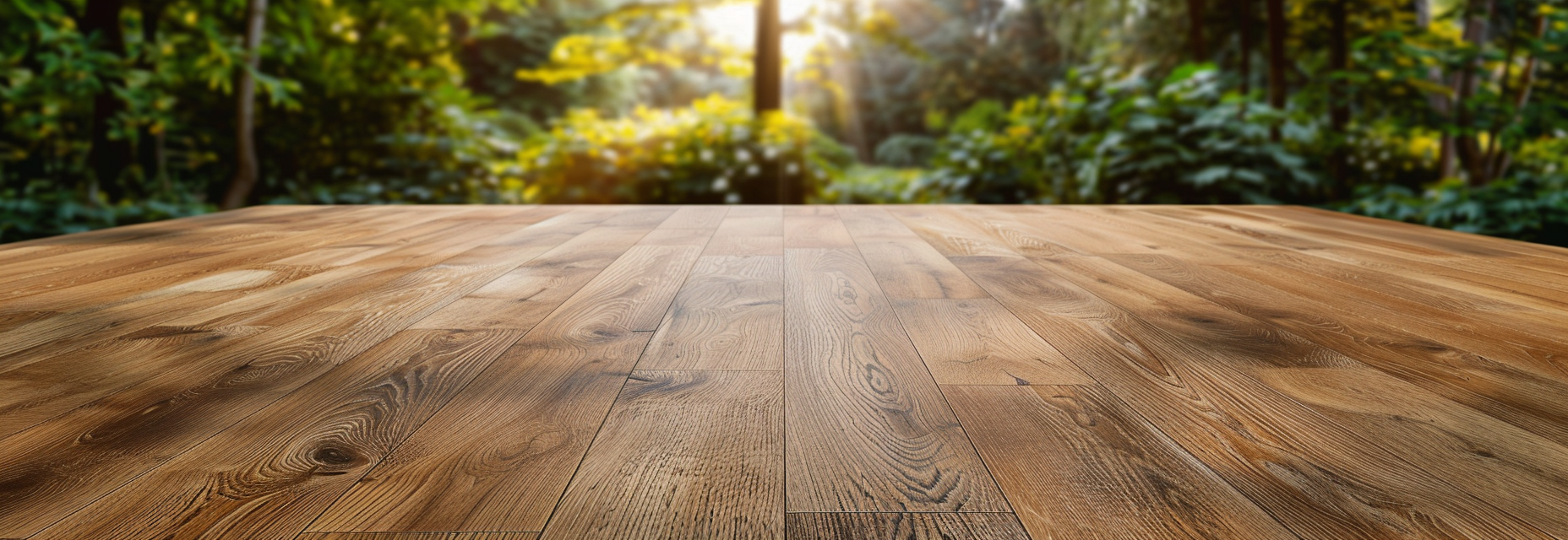 Brown Oak Laminate Flooring in Forest