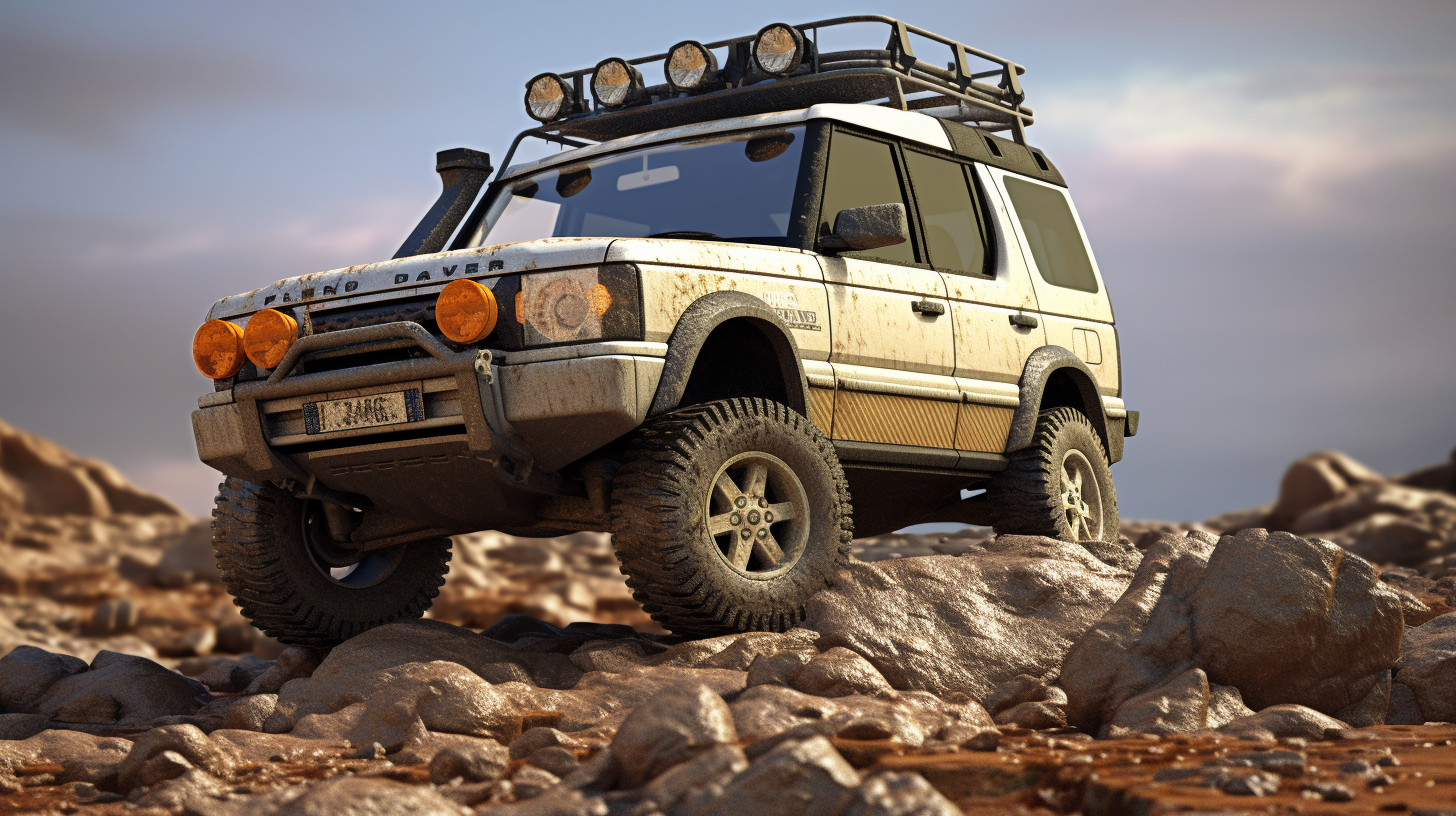 2004 Land Rover Discovery 2 off-road lifted