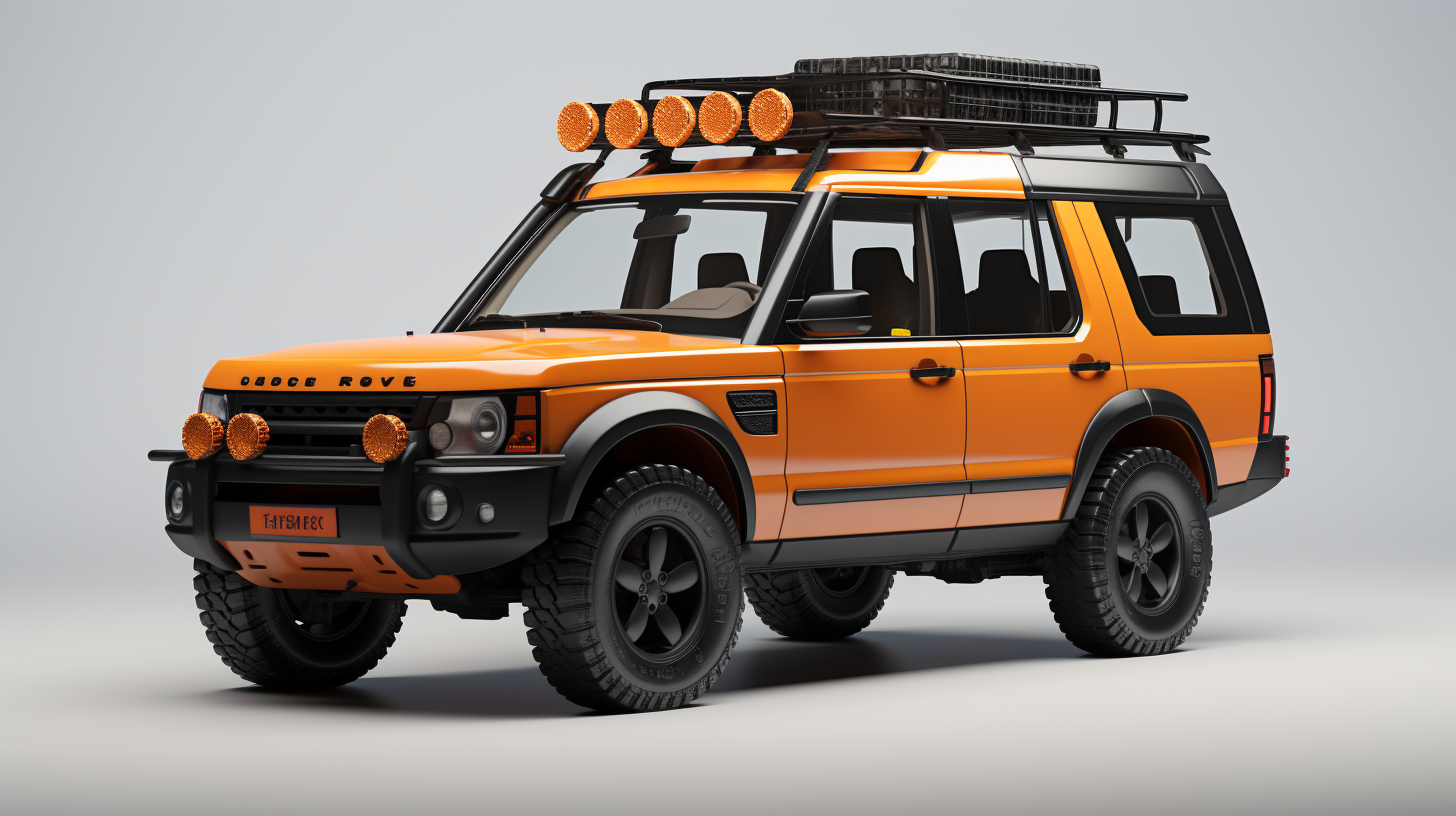 Hyperrealistic Land Rover Discovery Limo