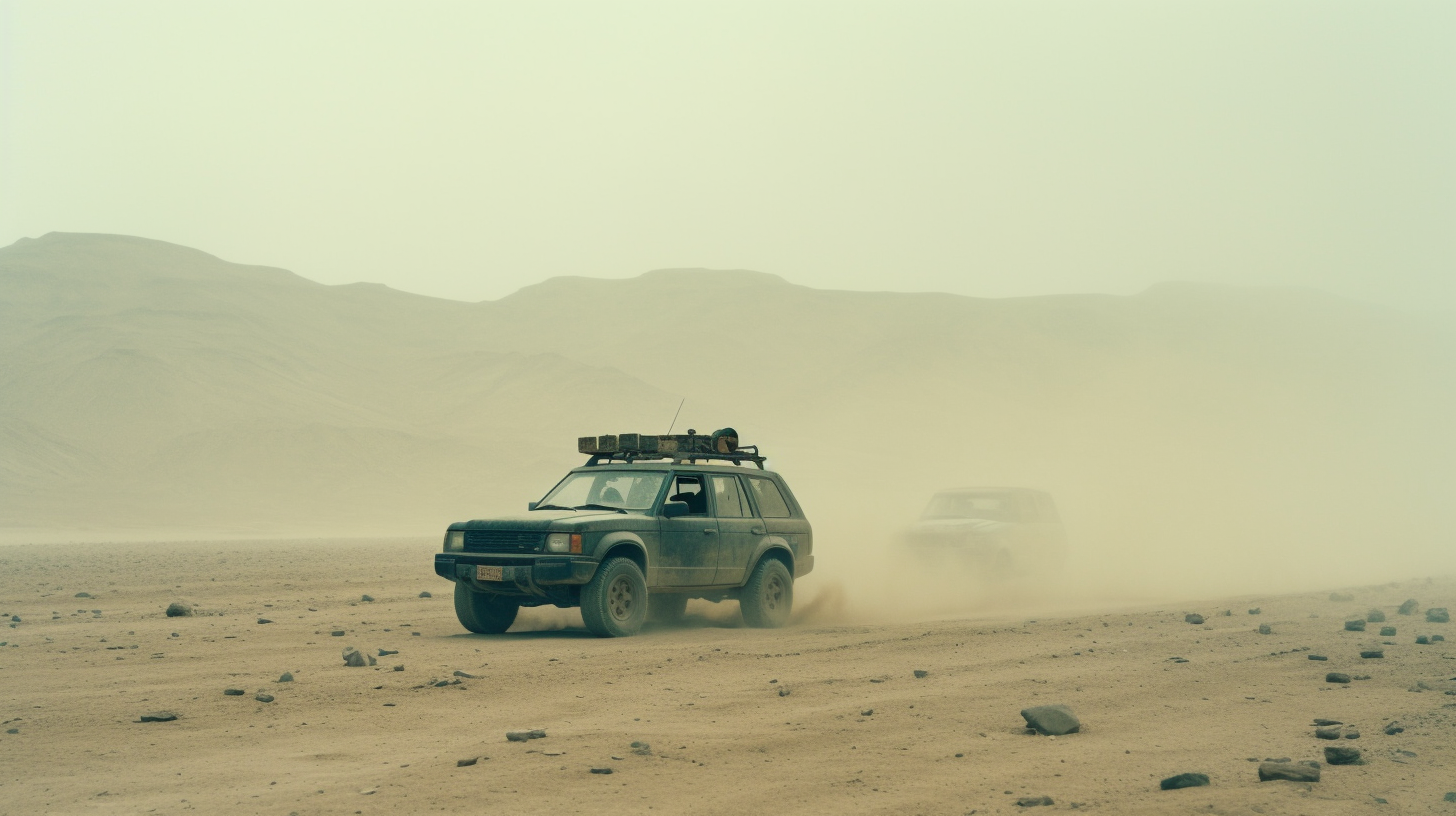 Lifted Land Rover Discovery Off-Road