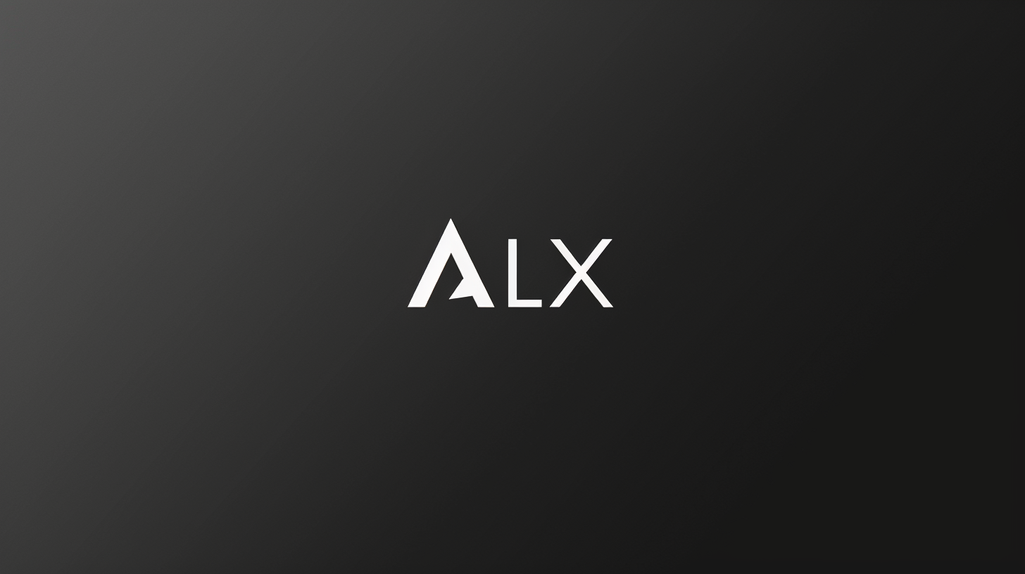 Elegant ALX Language School Logo