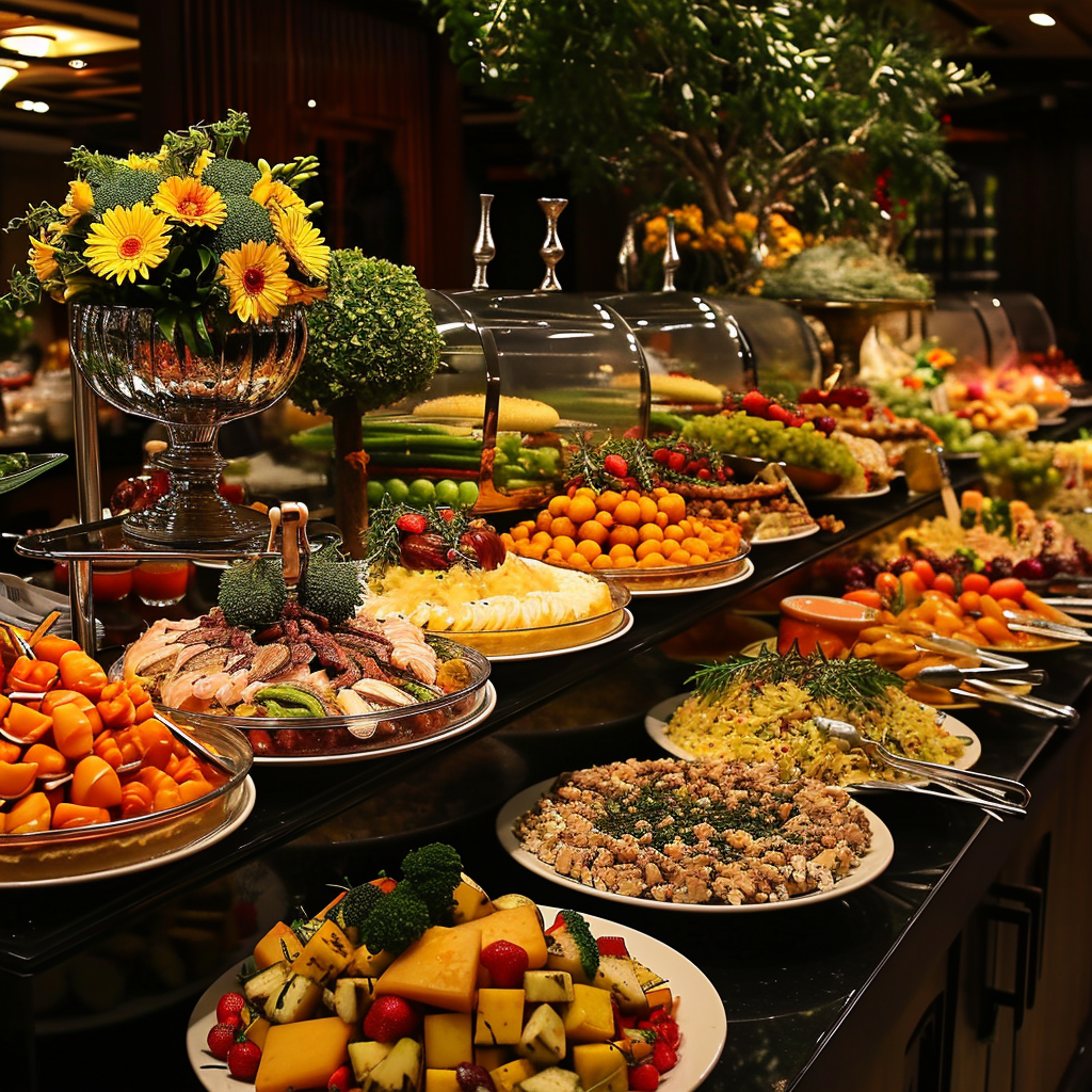 Delicious Food Buffet