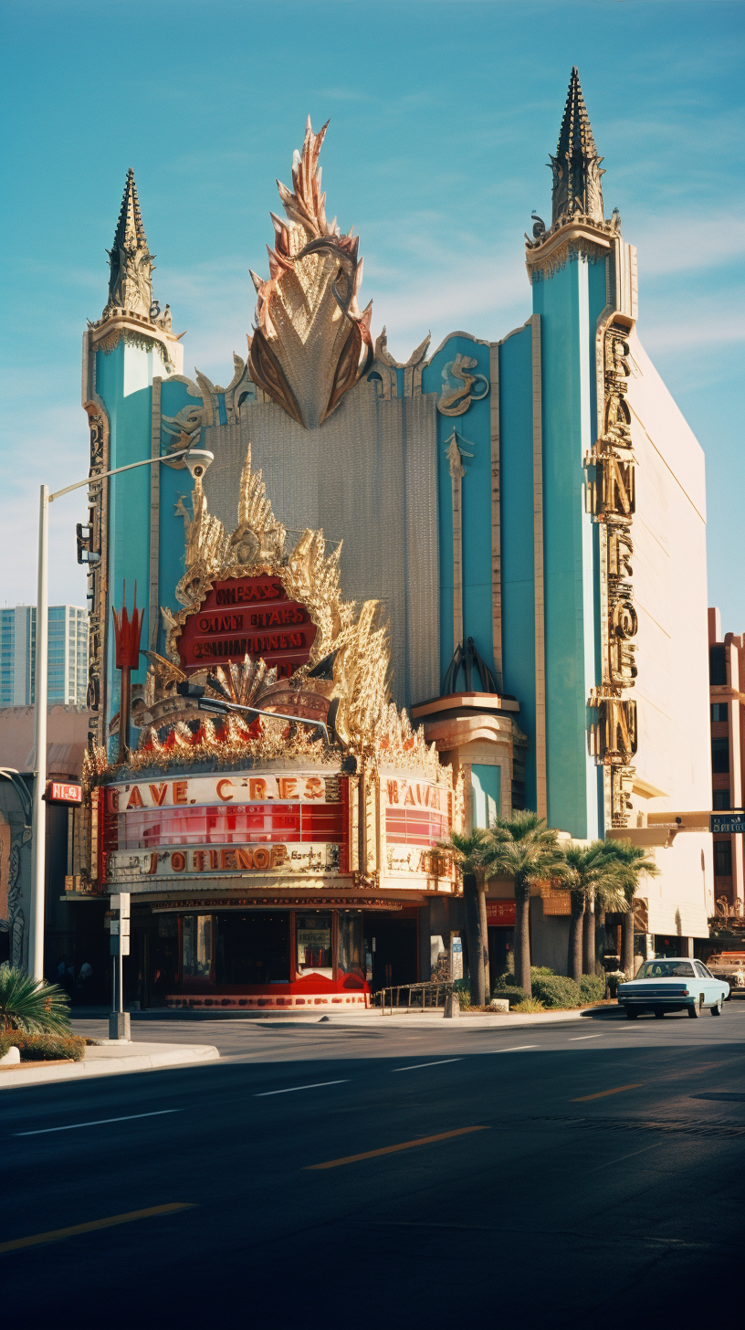 Vintage Las Vegas casino photo