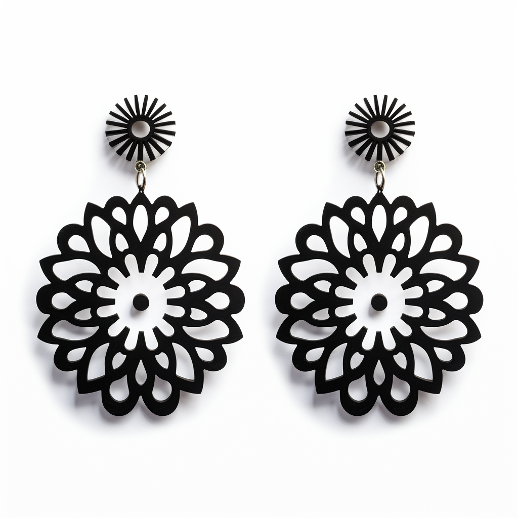 Beautiful Lasercut Earring Vishvadevas Design