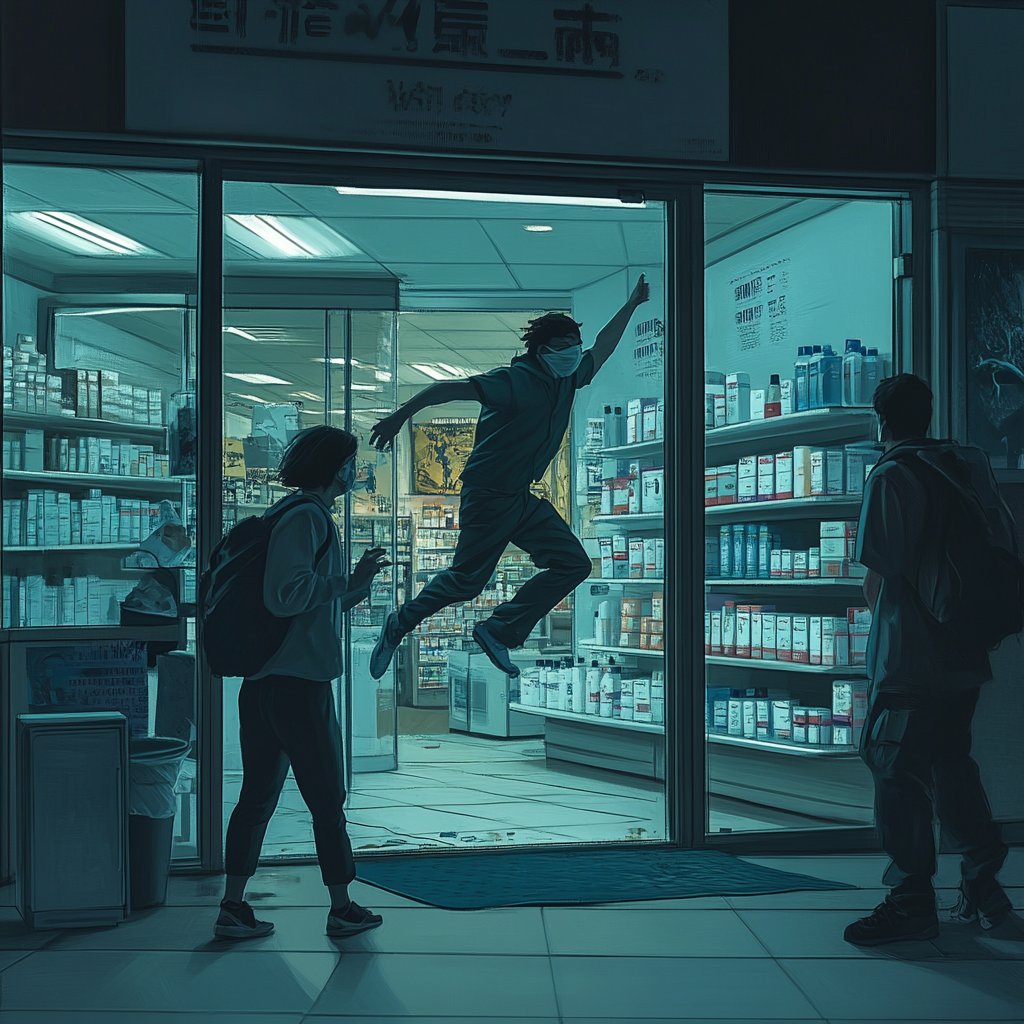 Pharmacy break in at night