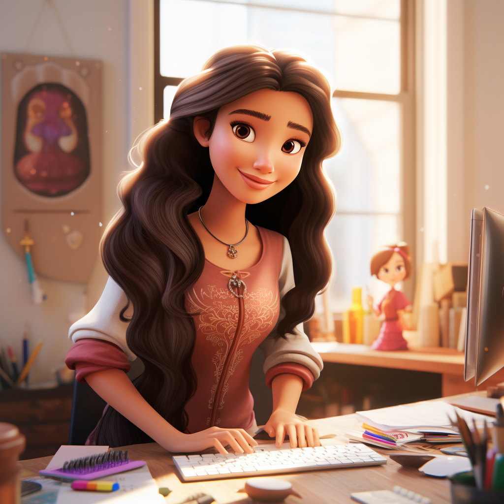 Latina animator journey passion paycheck