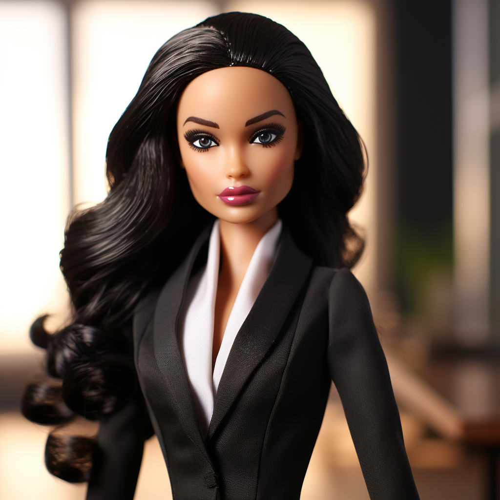 Latina Barbie Marketing Executive