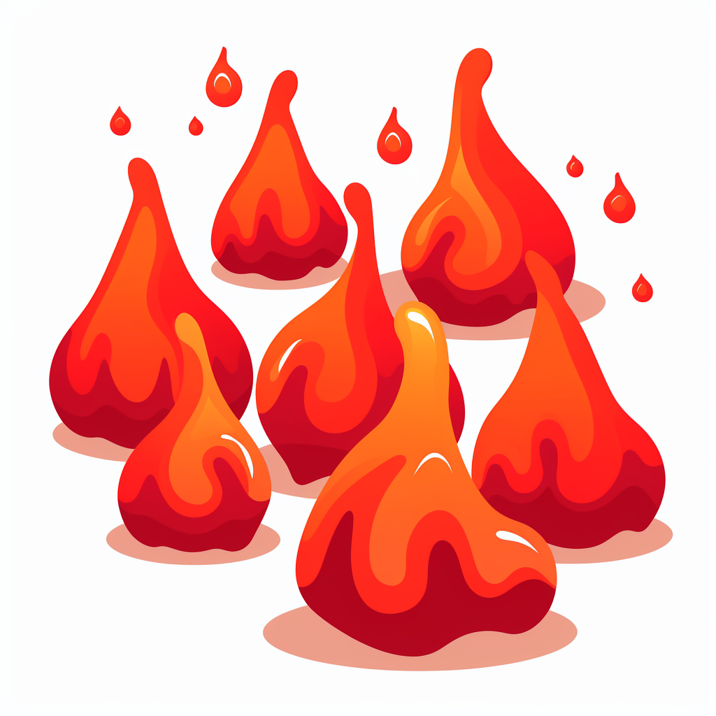 Lava 2D Pictogram Icon