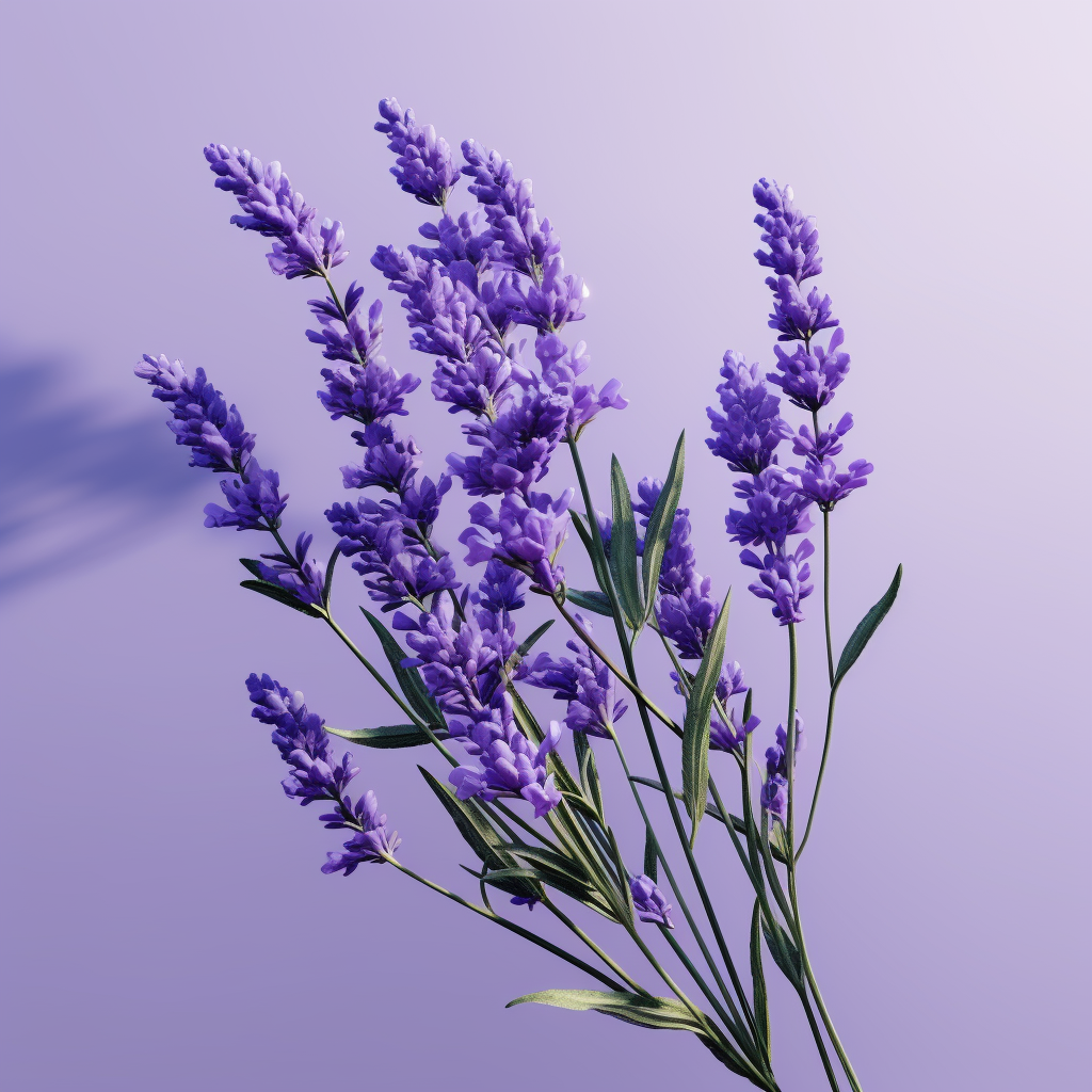 Close-up of Lavender Flower Bundle