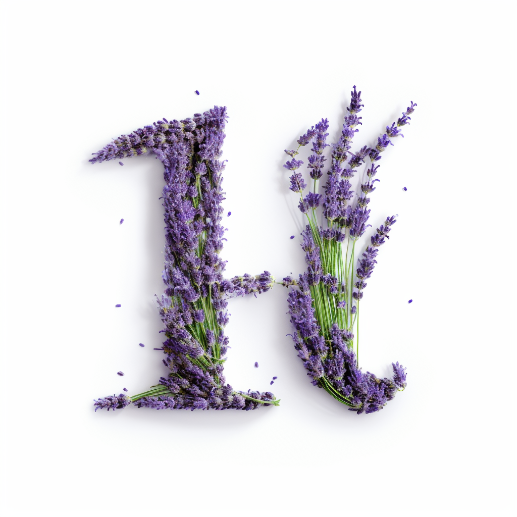 Lavender Plants on White Surface