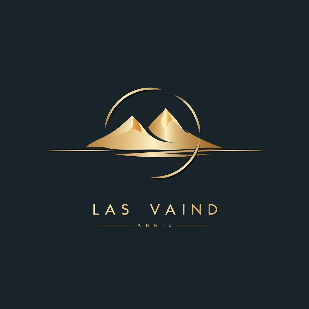 Sleek and elegant logo for LavishLanding