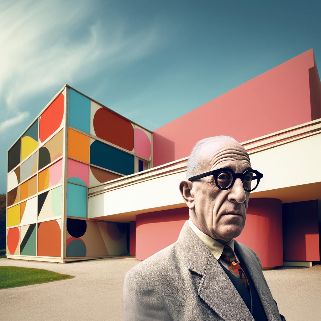 Le Corbusier style architecture and design