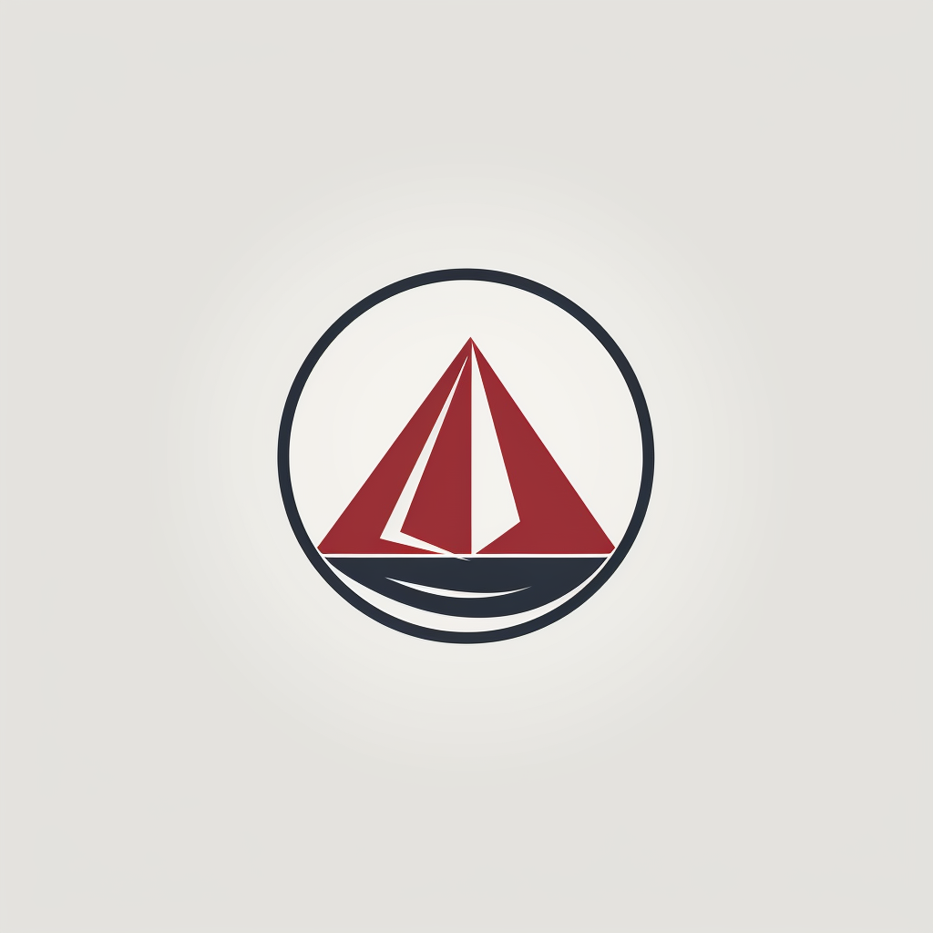 Optimistic leadership minimalist logo