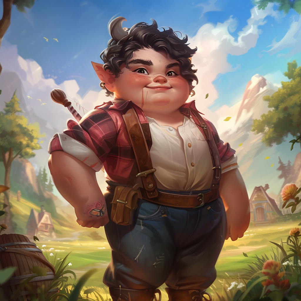 League of Legends Farmer Smiling