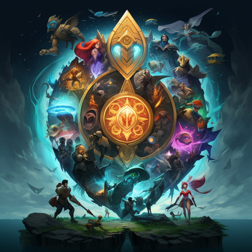 League of Legends Community Logo Artwork