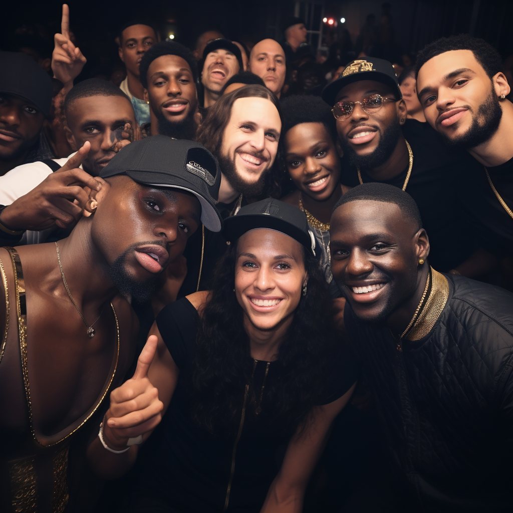 Lebron James Steph Curry Dancing Kendall Jenner VIP Party