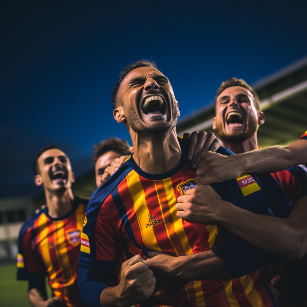 Lecce Italy Serie A champions celebration