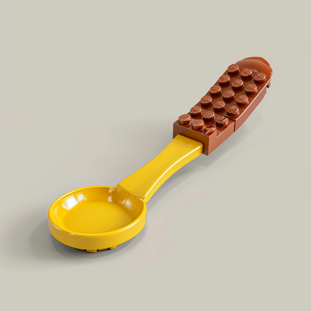 Lego dessert spoon concept design