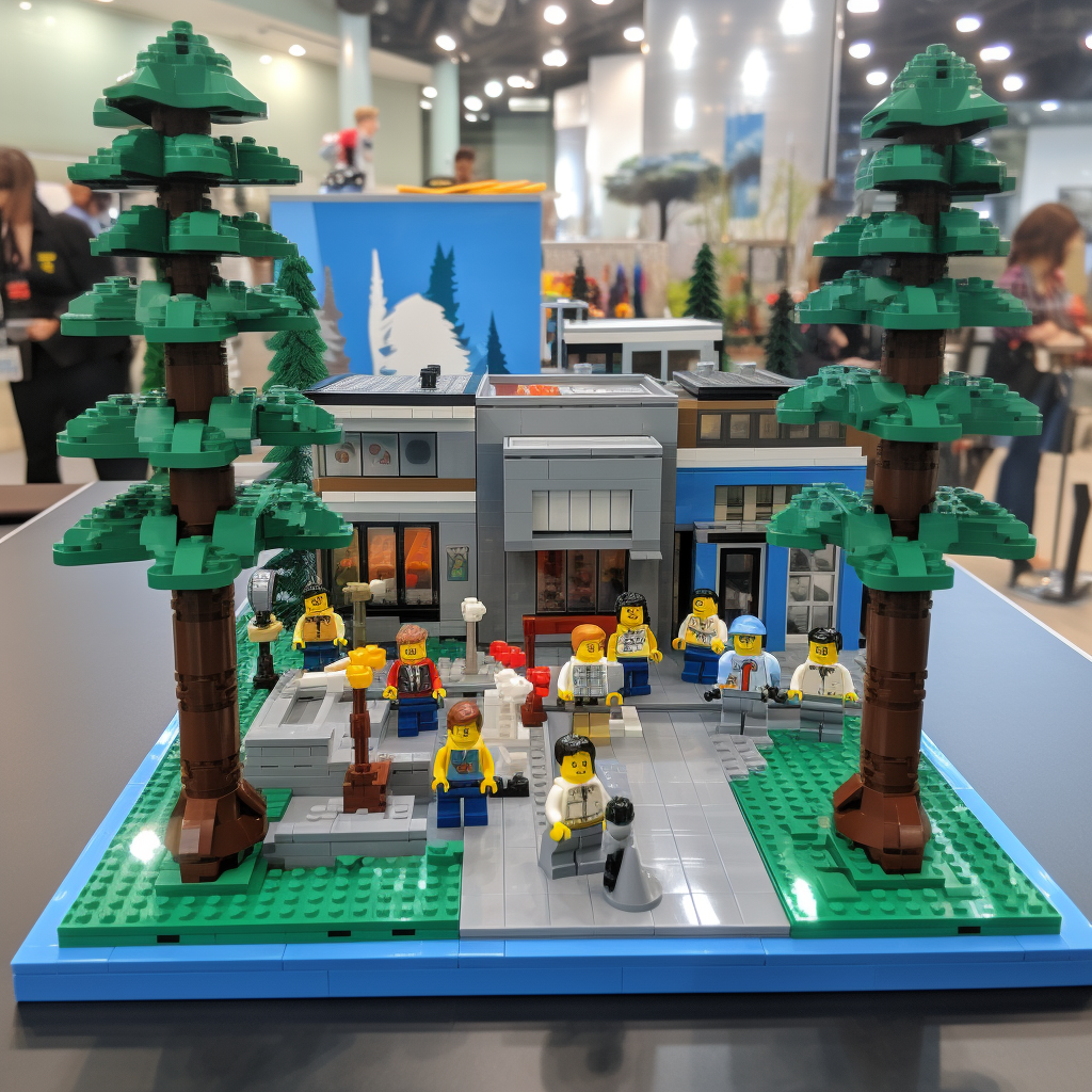 Lego Dreamforce Set in Box