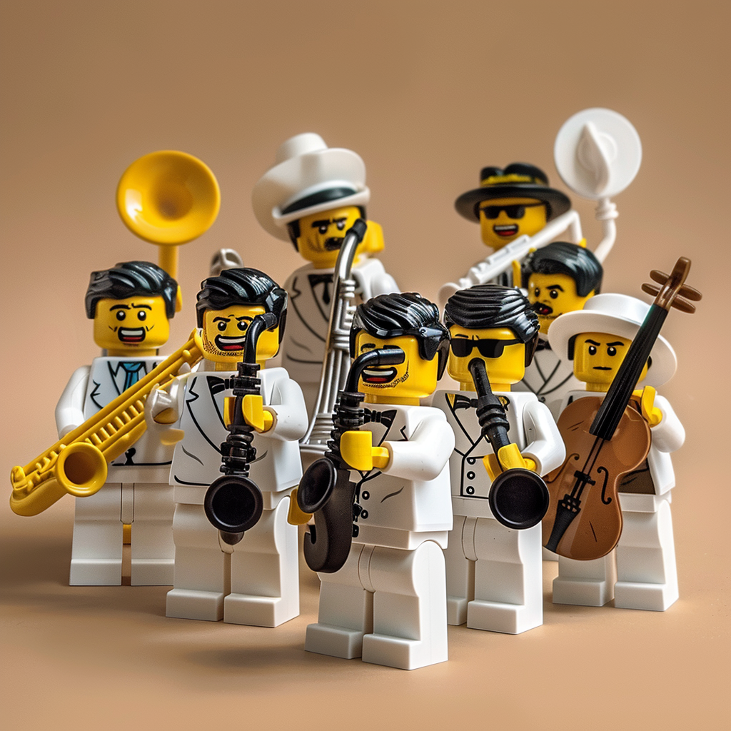 LEGO Gran Combo White Suits