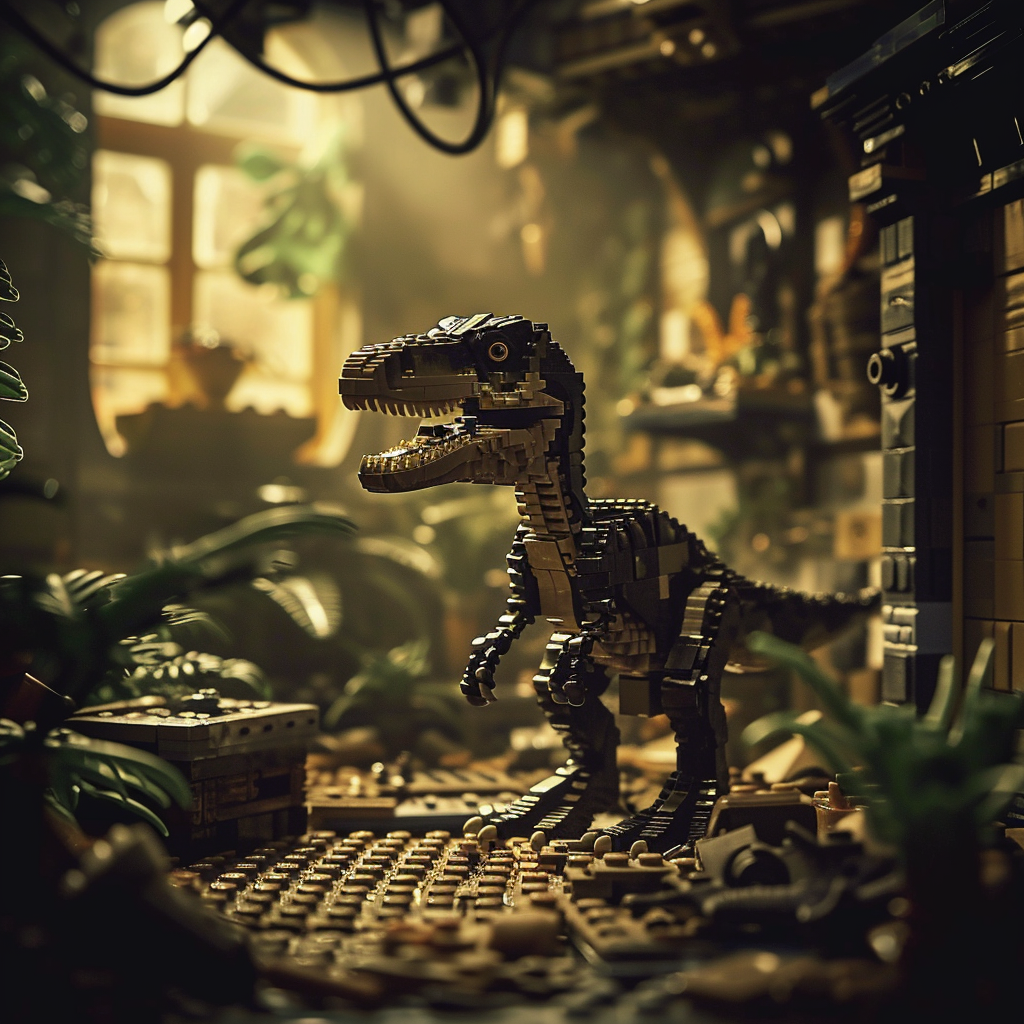 LEGO Jurassic World Velociraptor Image