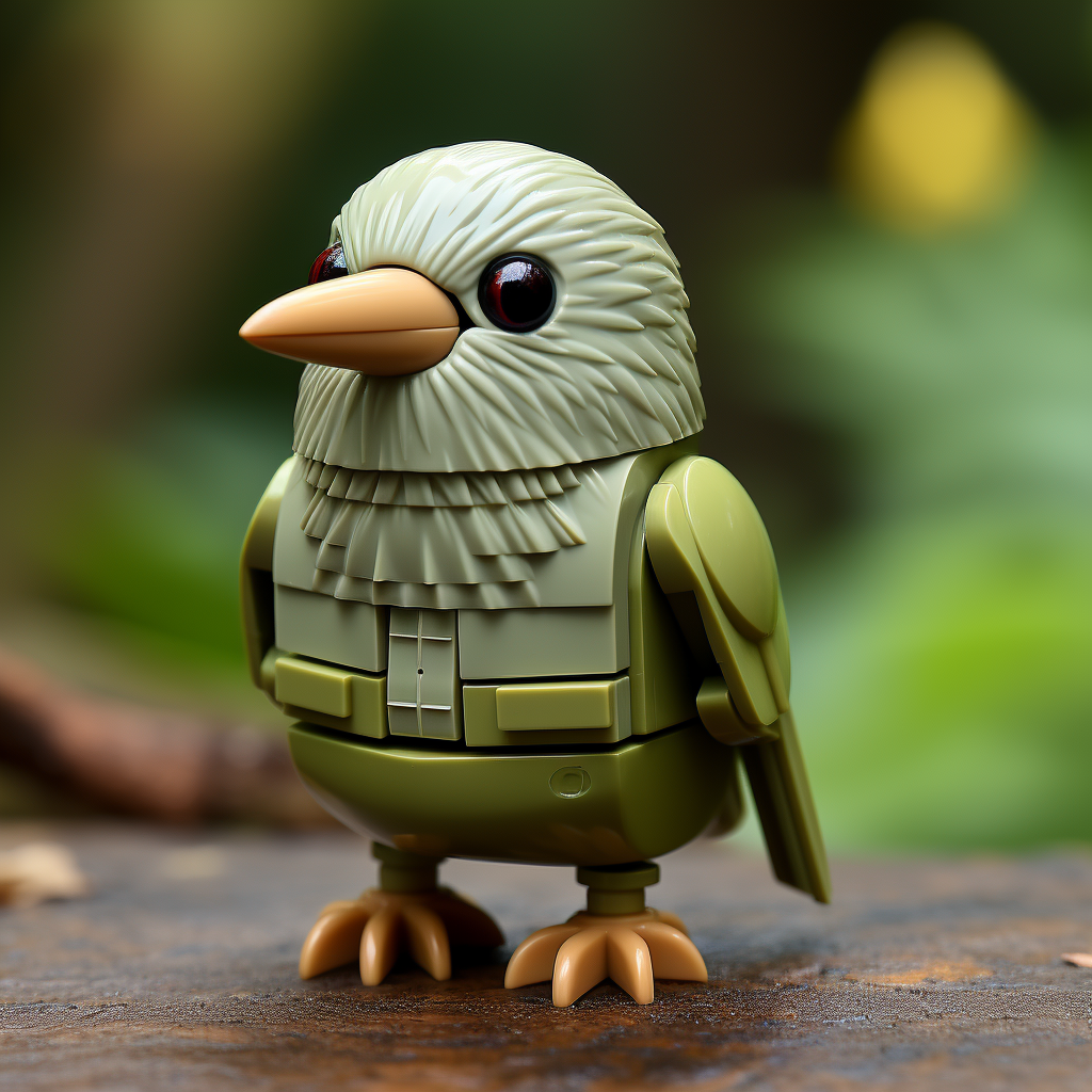 Lego Kiwi Minifig Toy