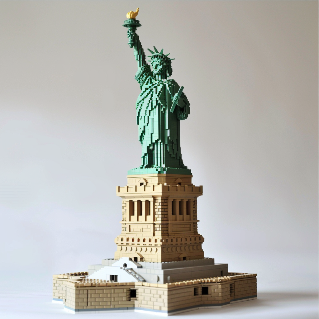 LEGO Statue of Liberty model