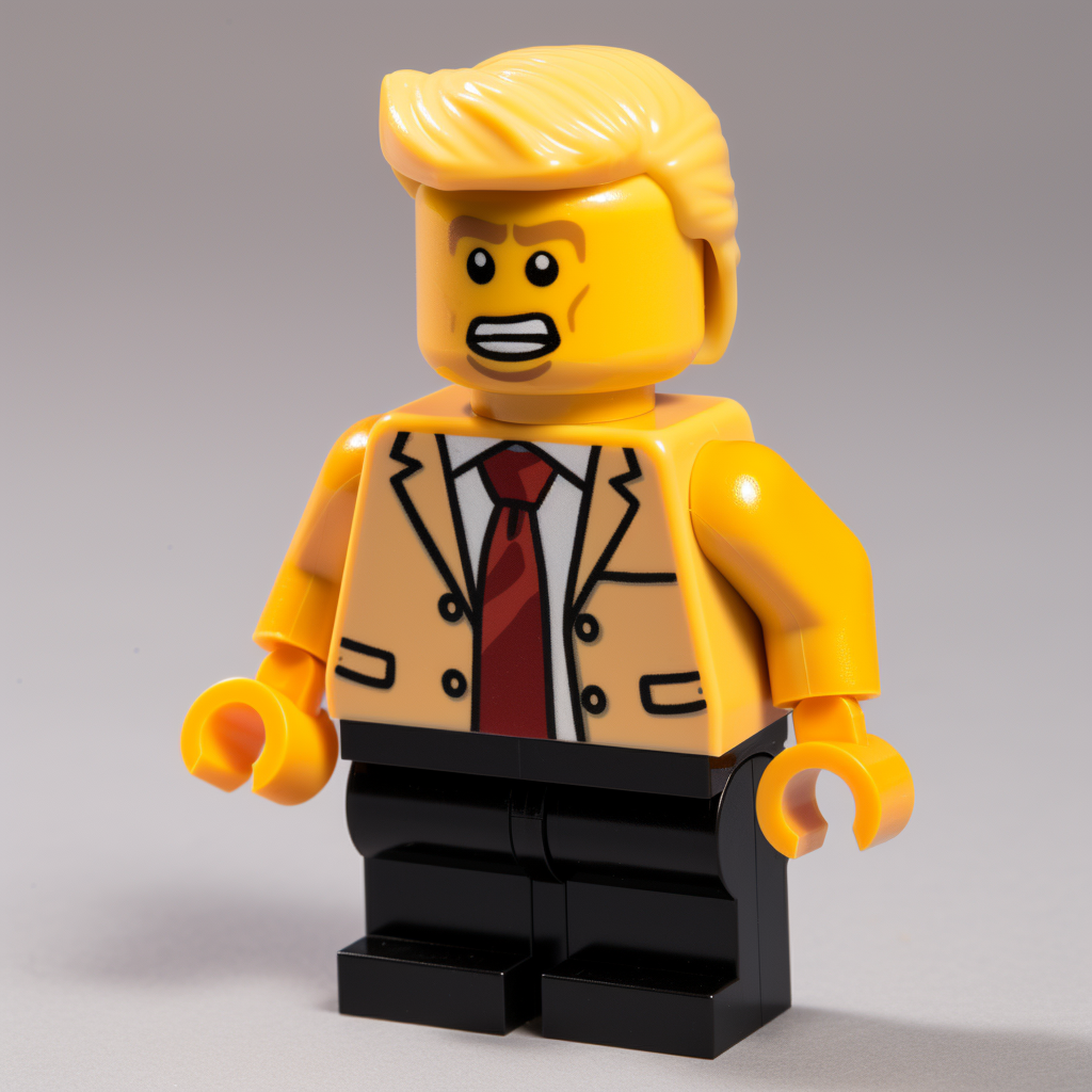 Lego Trump in Stylish Chaos