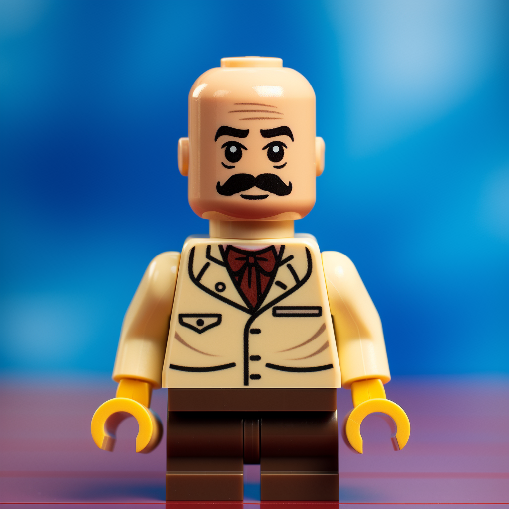 Lego character: 45 year old Spanish male