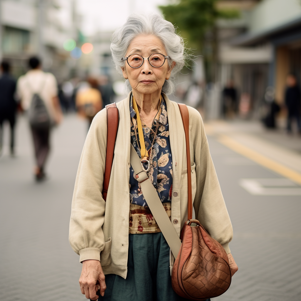 Full-Length Portrait of a Celtic Woman in Japan