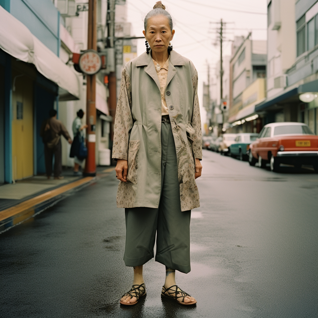 Forties-year-old gloomy celt ethnic woman