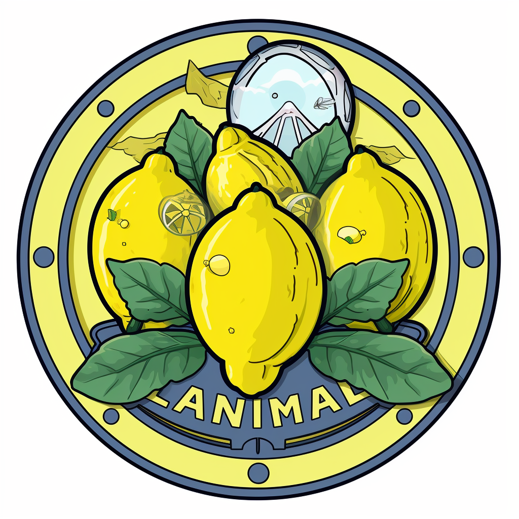 Lemonade team patch with lemons