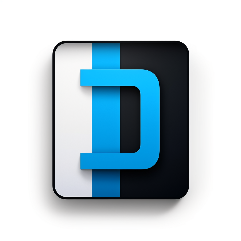 Simple and elegant letter I icon.