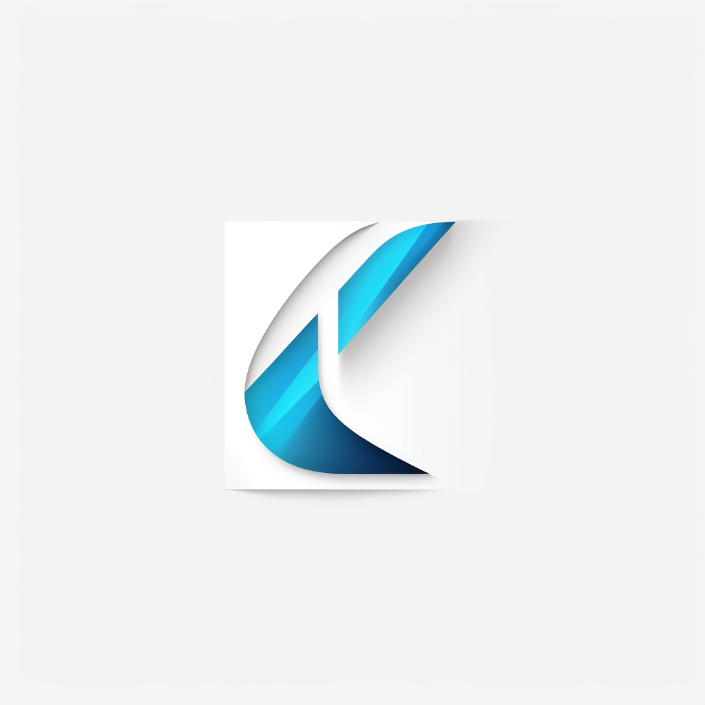 Letter I Logo Technology Company