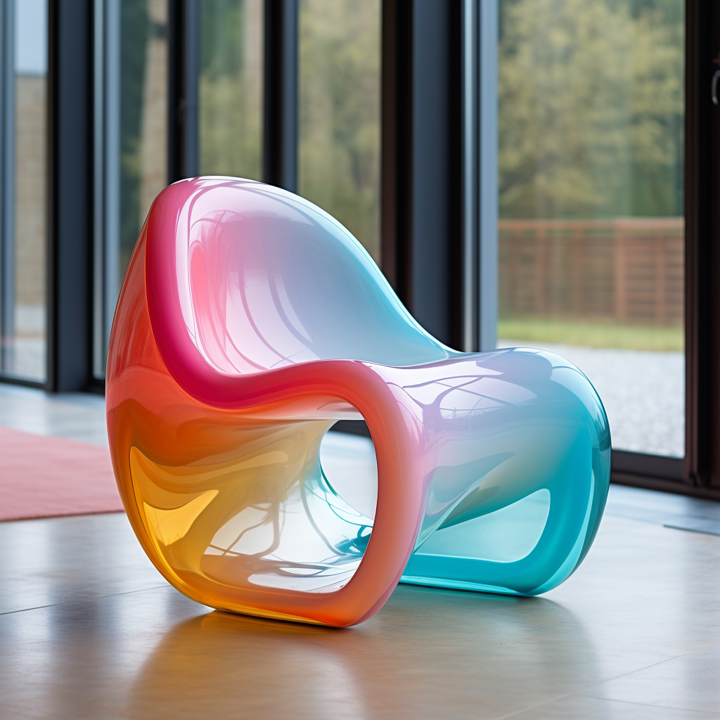 Verner Panton Barhocker in Bold Colors