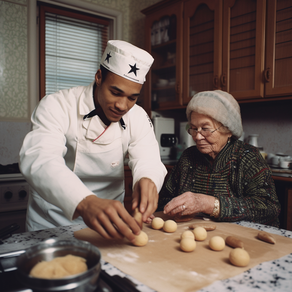 Lewis Hamilton Making Traditional Polish Dumplings