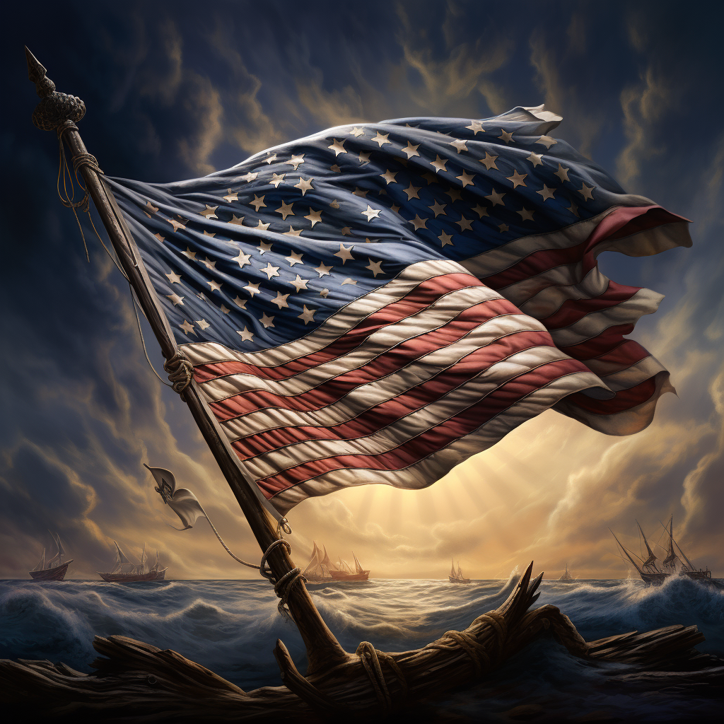 Captain Moroni's Liberty Flag image