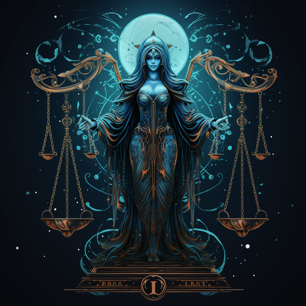 Dark Libra Horoscope Sign Character