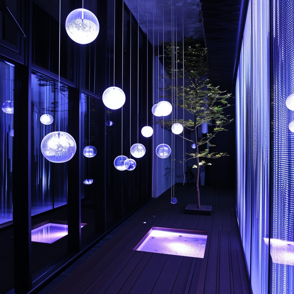 Light Design Exterior Interactive Photo