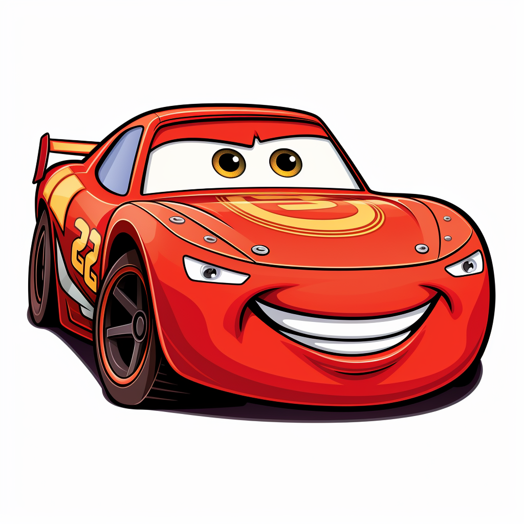 Lightning McQueen cute car