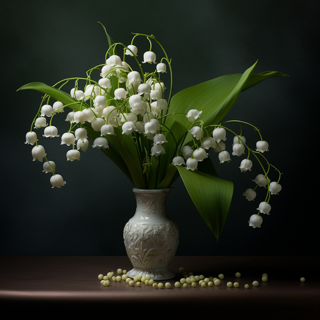 Gorgeous Lily of the Valley Blossoms