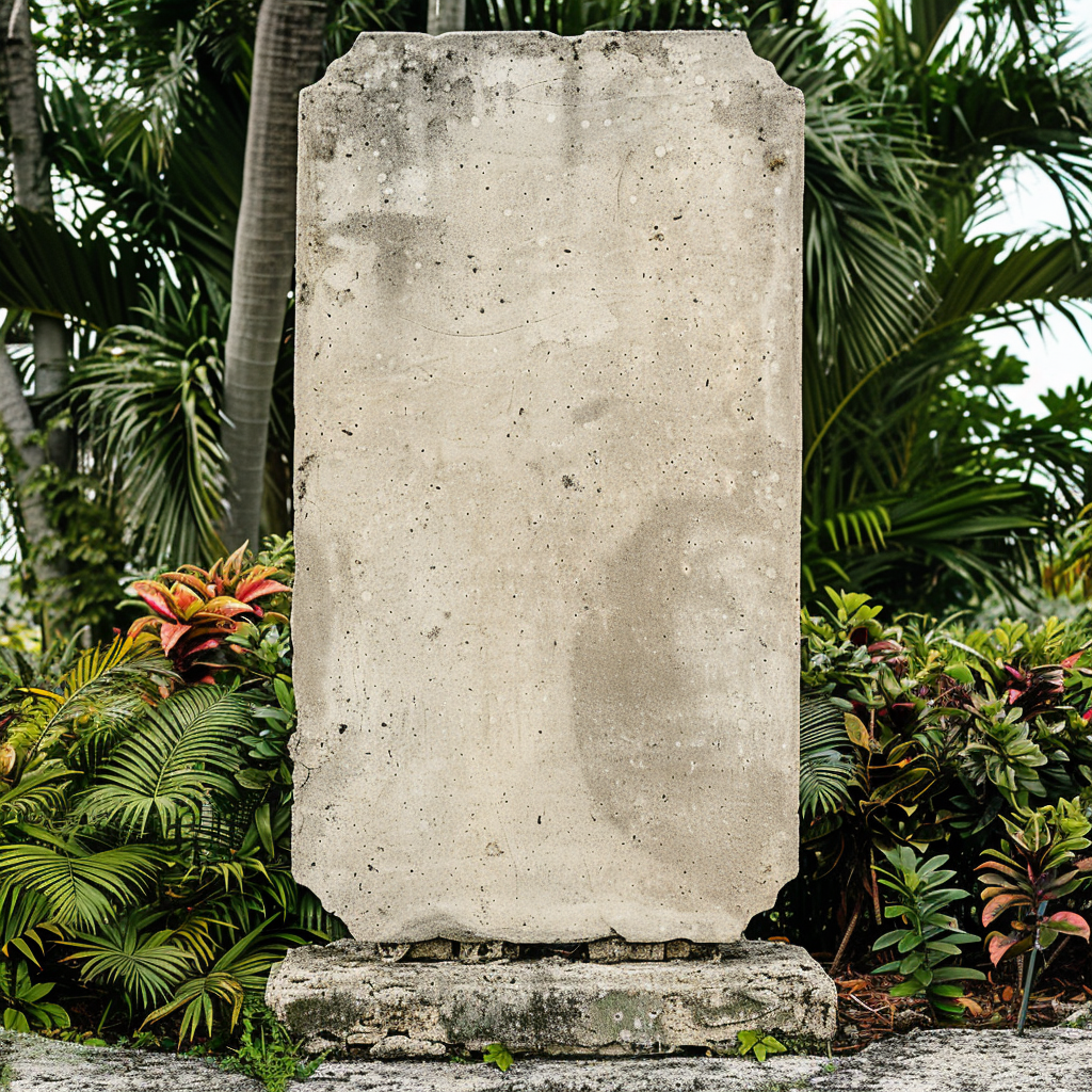 Oolitic Limestone Welcome Sign Statue