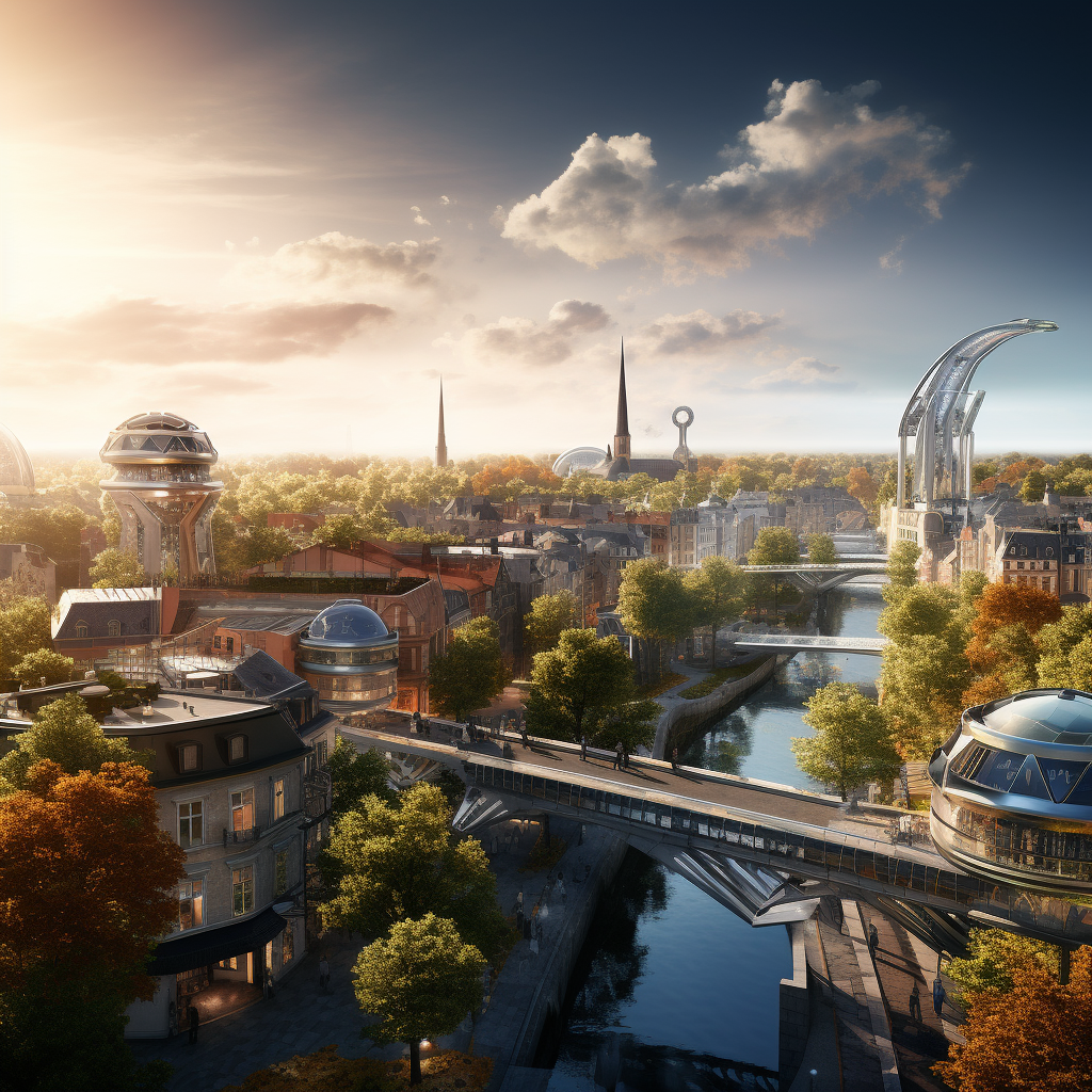 City of Linköping in the future