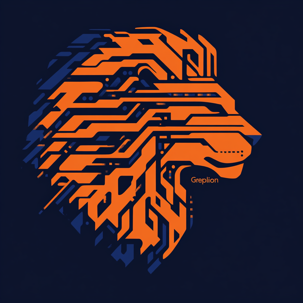 Lion code logo design software