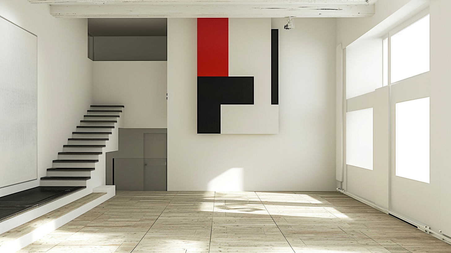 Suprematist El Lissitzky House Interior