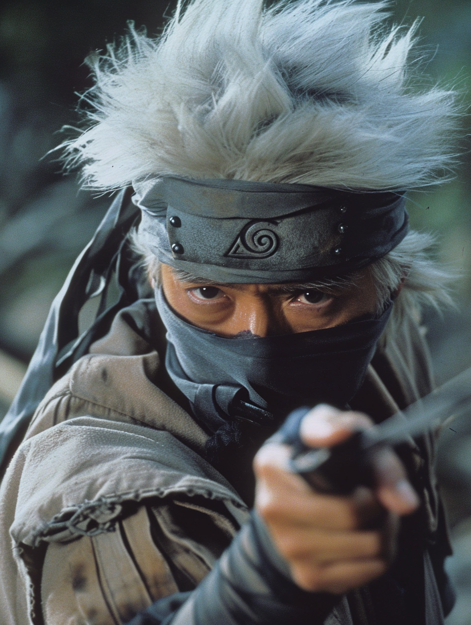 Live Action Kakashi DVD Screengrab Fantasy