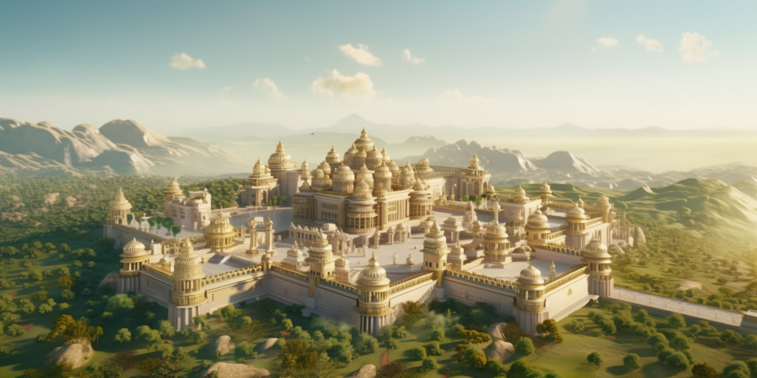 Royal Indian Kingdom Palace Photo