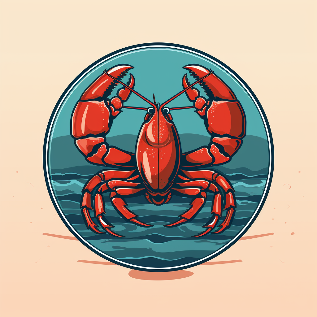 Lobster Vector Logo Image