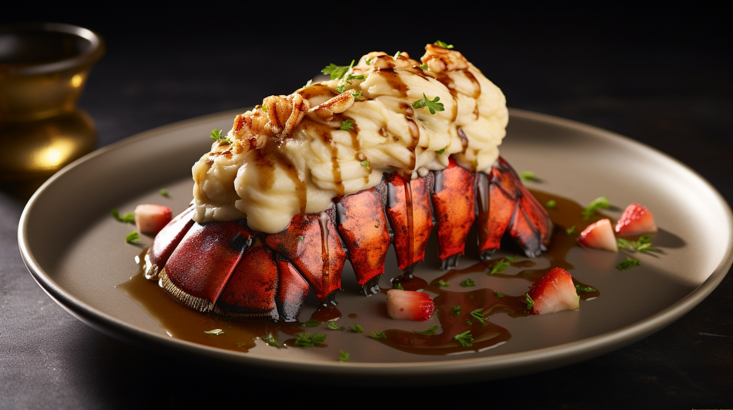 Lobster tail in nutty brown butter