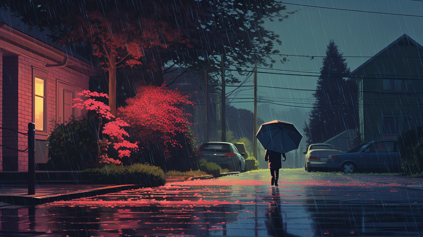 Lofi Rainy - Relaxing Music for a Cozy Atmosphere